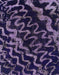 Machine Washable Abstract French Lilac Purple Rug, wshabs879
