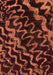 Abstract Orange Modern Rug, abs879org