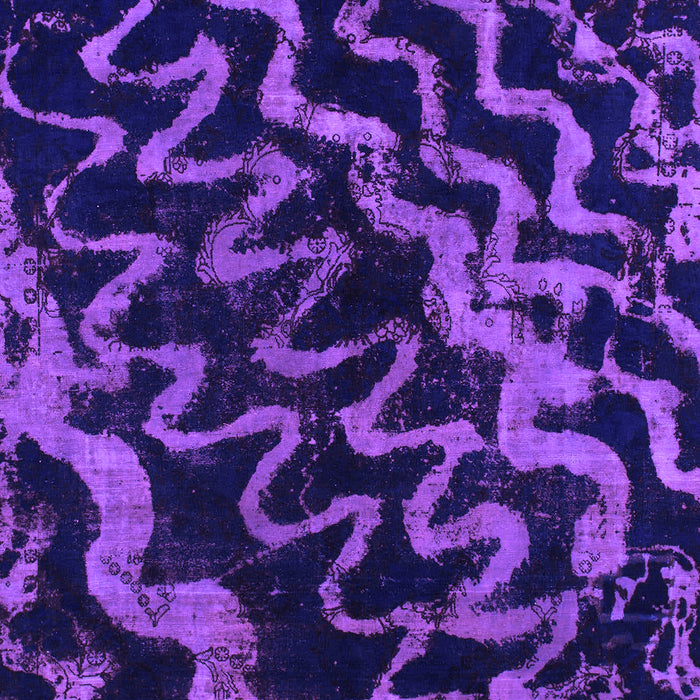 Machine Washable Abstract Purple Modern Area Rugs, wshabs879pur