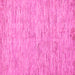 Square Machine Washable Solid Pink Modern Rug, wshabs87pnk