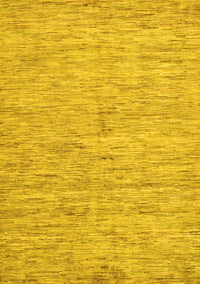 Solid Yellow Modern Rug, abs87yw