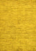 Solid Yellow Modern Rug, abs87yw