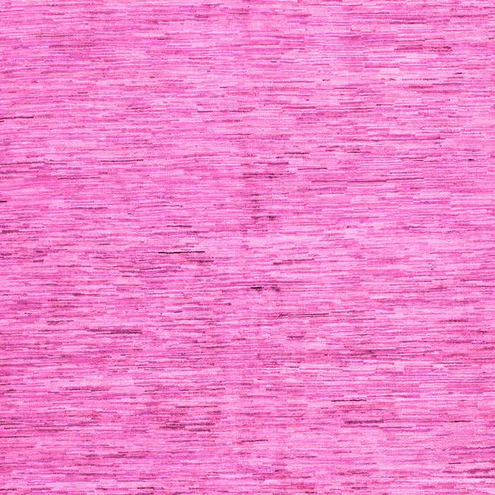 Machine Washable Solid Pink Modern Rug, wshabs87pnk