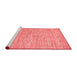 Modern Red Washable Rugs