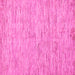 Square Solid Pink Modern Rug, abs87pnk