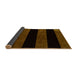 Sideview of Abstract Saddle Brown Modern Rug, abs88