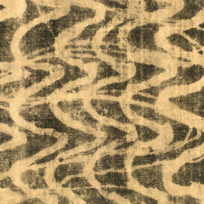 Machine Washable Abstract Brown Modern Rug, wshabs880brn