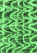 Machine Washable Abstract Emerald Green Modern Area Rugs, wshabs880emgrn