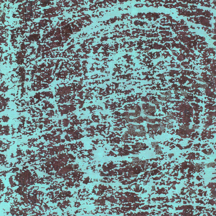 Abstract Turquoise Modern Rug, abs881turq