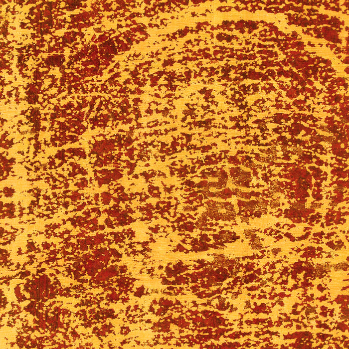 Machine Washable Abstract Yellow Modern Rug, wshabs881yw