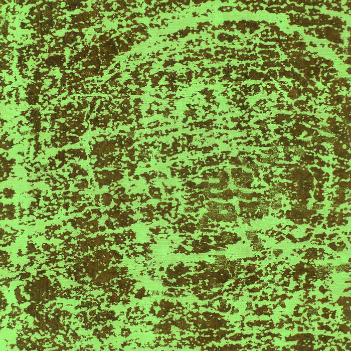 Machine Washable Abstract Green Modern Area Rugs, wshabs881grn