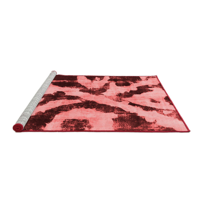 Modern Red Washable Rugs