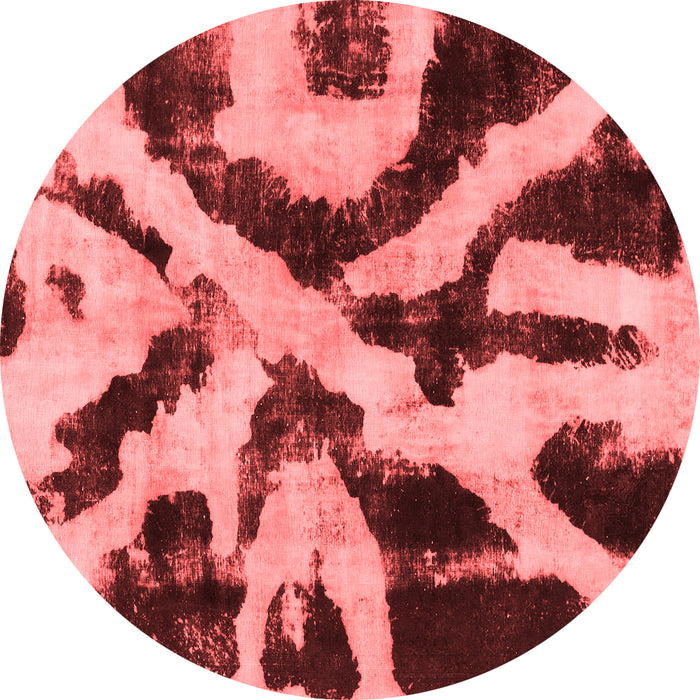 Abstract Red Modern Rug, abs882red