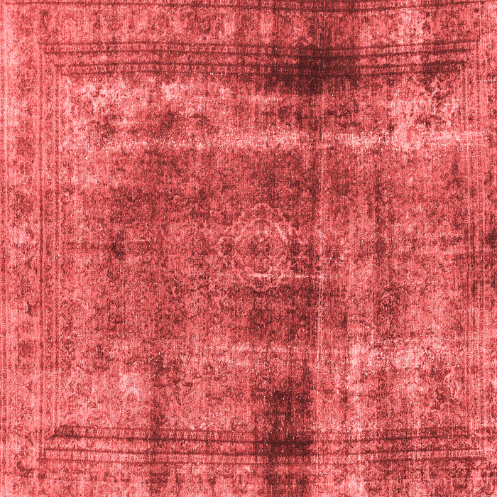 Abstract Red Modern Rug, abs883red