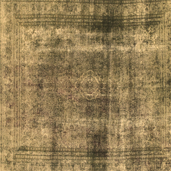 Square Abstract Brown Modern Rug, abs883brn