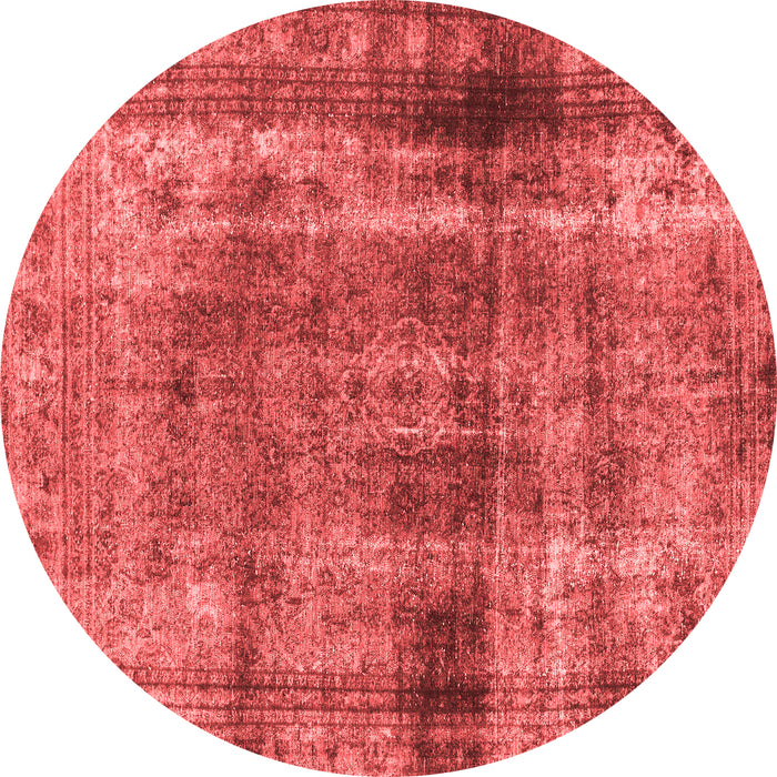 Abstract Red Modern Rug, abs883red