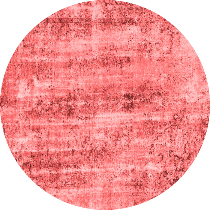 Abstract Red Modern Rug, abs884red