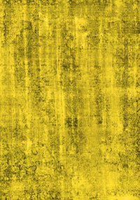 Abstract Yellow Modern Rug, abs884yw