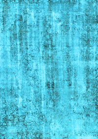 Abstract Light Blue Modern Rug, abs884lblu