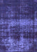 Machine Washable Abstract Blue Modern Rug, wshabs885blu