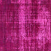 Square Abstract Pink Modern Rug, abs885pnk