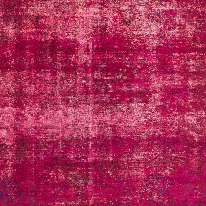 Machine Washable Abstract Hot Deep Pink Rug, wshabs885
