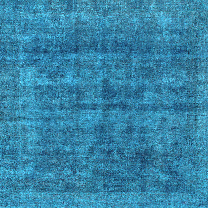 Square Abstract Light Blue Modern Rug, abs886lblu