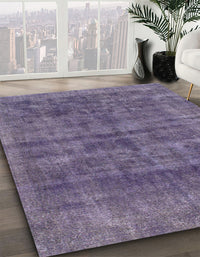 Abstract Lavender Purple Modern Rug, abs886