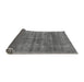 Sideview of Abstract Gray Modern Rug, abs886gry