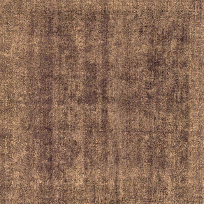 Square Machine Washable Abstract Brown Modern Rug, wshabs886brn