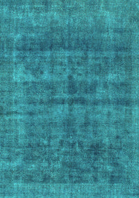 Abstract Turquoise Modern Rug, abs886turq