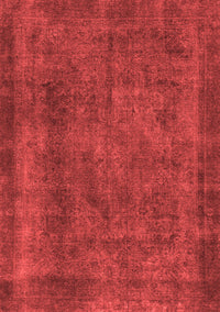 Abstract Red Modern Rug, abs887red