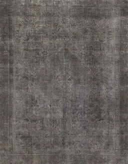 Abstract Black Modern Rug, abs887