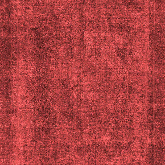 Machine Washable Abstract Red Modern Rug, wshabs887red