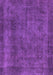 Machine Washable Abstract Purple Modern Area Rugs, wshabs887pur