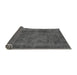 Sideview of Abstract Gray Modern Rug, abs887gry