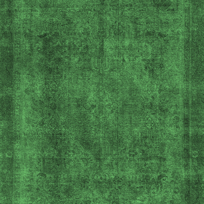 Machine Washable Abstract Emerald Green Modern Area Rugs, wshabs887emgrn