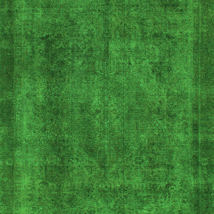 Machine Washable Abstract Green Modern Area Rugs, wshabs887grn