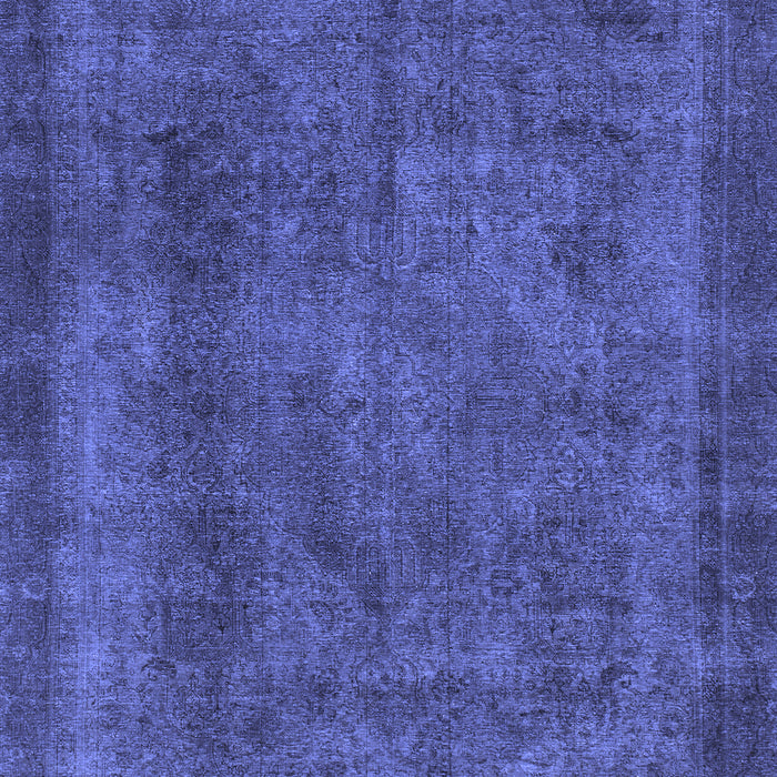 Machine Washable Abstract Blue Modern Rug, wshabs887blu