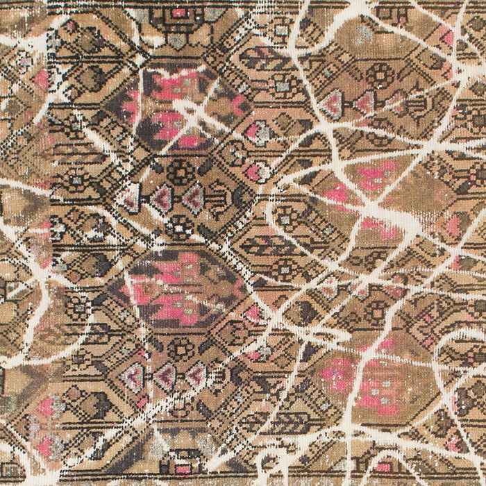 Abstract Brown Modern Rug, abs888