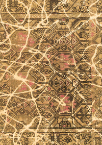 Abstract Brown Modern Rug, abs888brn