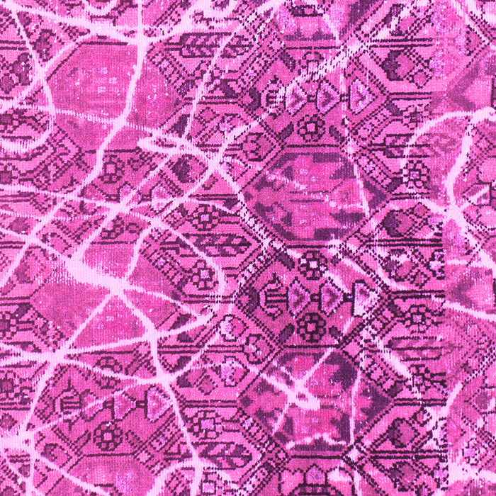 Machine Washable Abstract Pink Modern Rug, wshabs888pnk