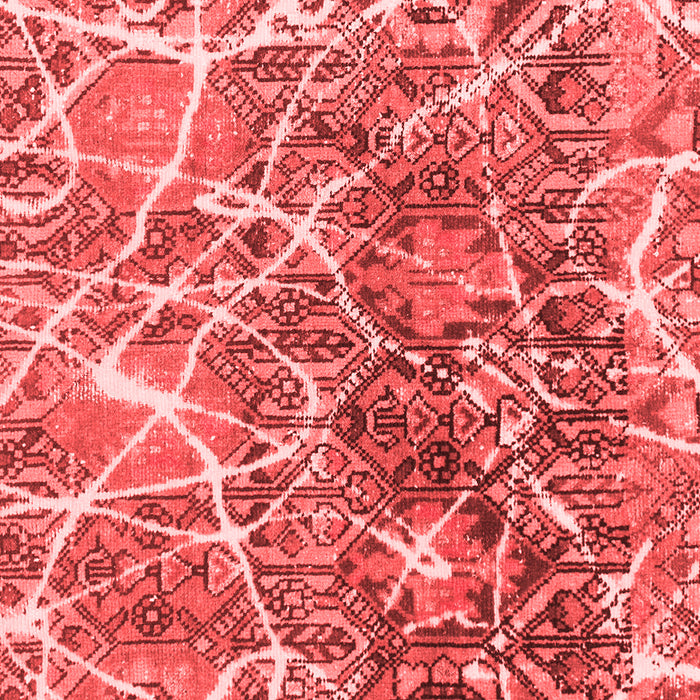 Abstract Red Modern Area Rugs