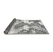 Sideview of Abstract Gray Modern Rug, abs889gry