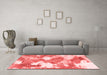 Modern Red Washable Rugs