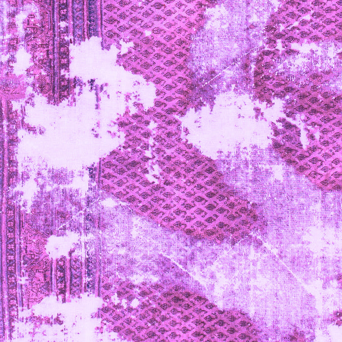 Machine Washable Abstract Purple Modern Area Rugs, wshabs889pur