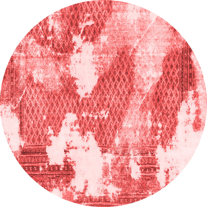 Abstract Red Modern Rug, abs889red