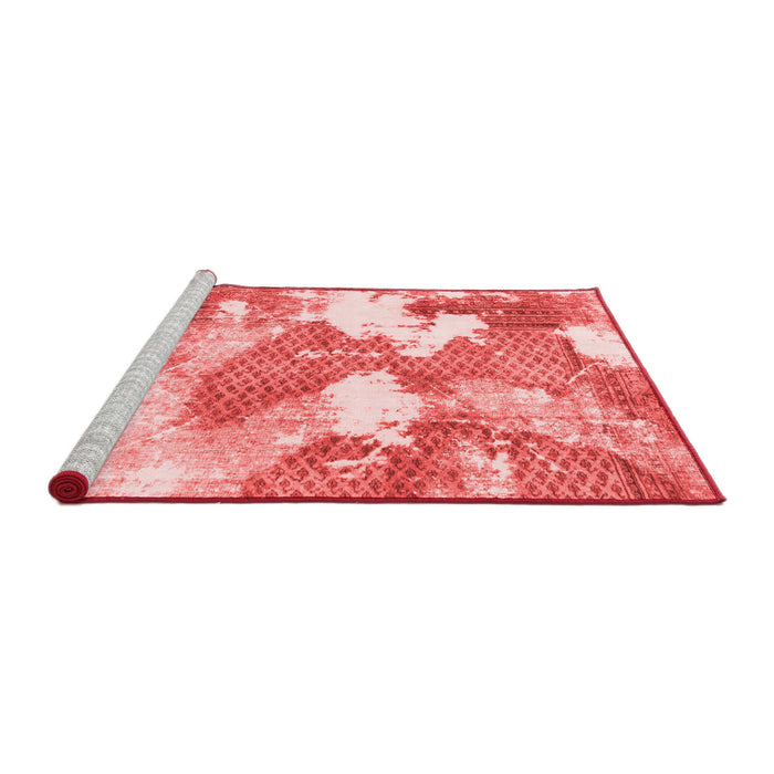Modern Red Washable Rugs