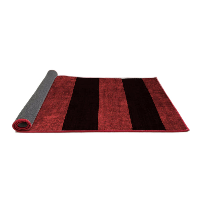 Abstract Red Modern Area Rugs