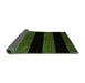 Sideview of Abstract Green Modern Rug, abs88grn